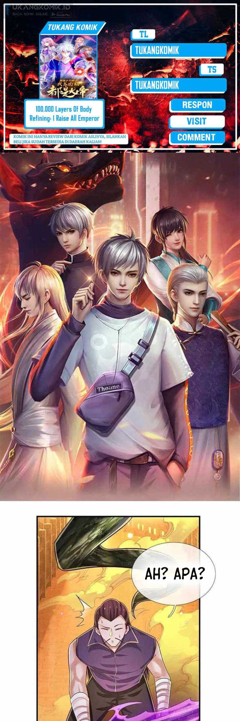 Komik 100.000 Layers Of Body Refining: I Raise All Emperor Chapter 270 gambar 1