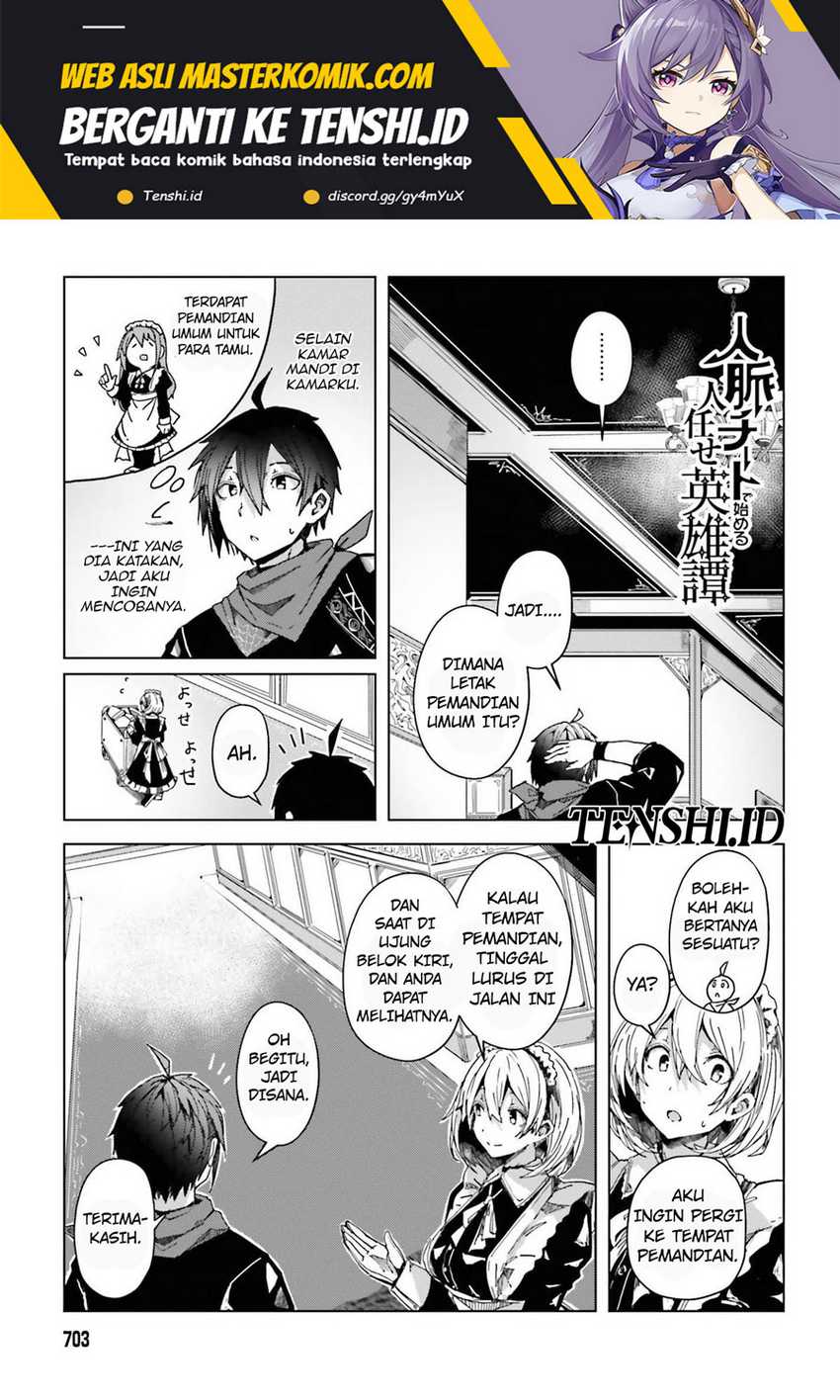A Heroic Tale About Starting With a Personal Relations Cheat(Ability) and Letting Others Do the Job Chapter 04 - Halaman 2