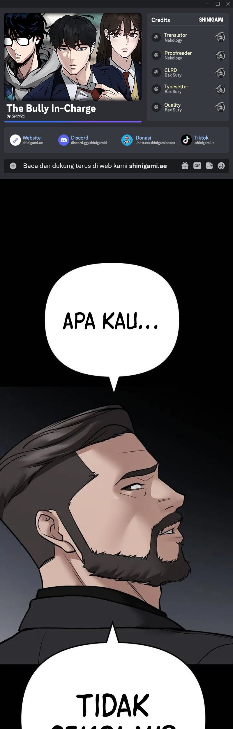Komik The Bully In Charge Chapter 108 gambar 1