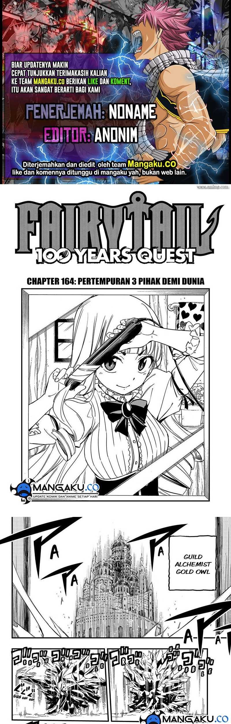 Komik Fairy Tail: 100 Years Quest Chapter 164 gambar 1