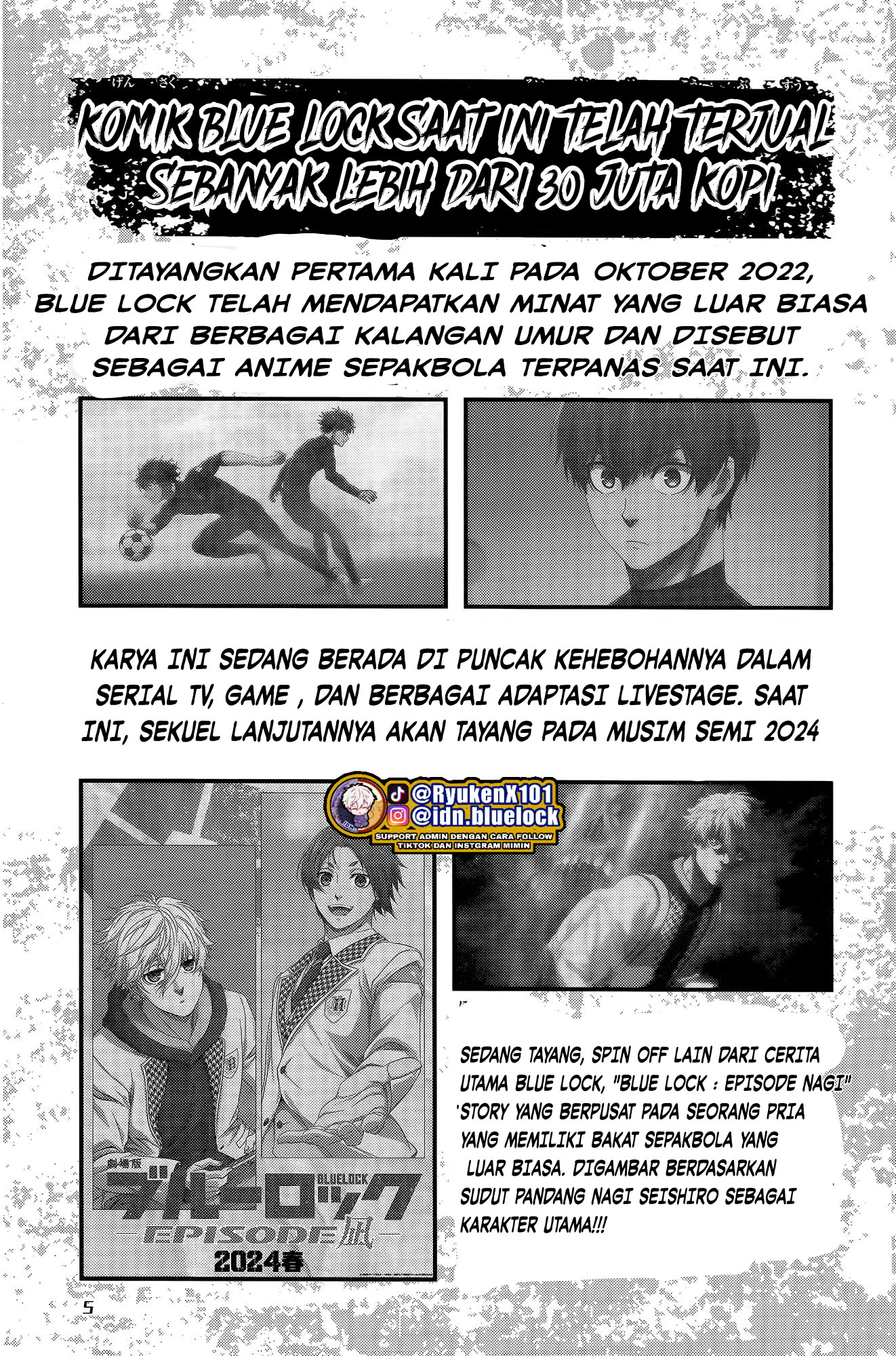 Blue Lock Chapter 268.5 - Halaman 7