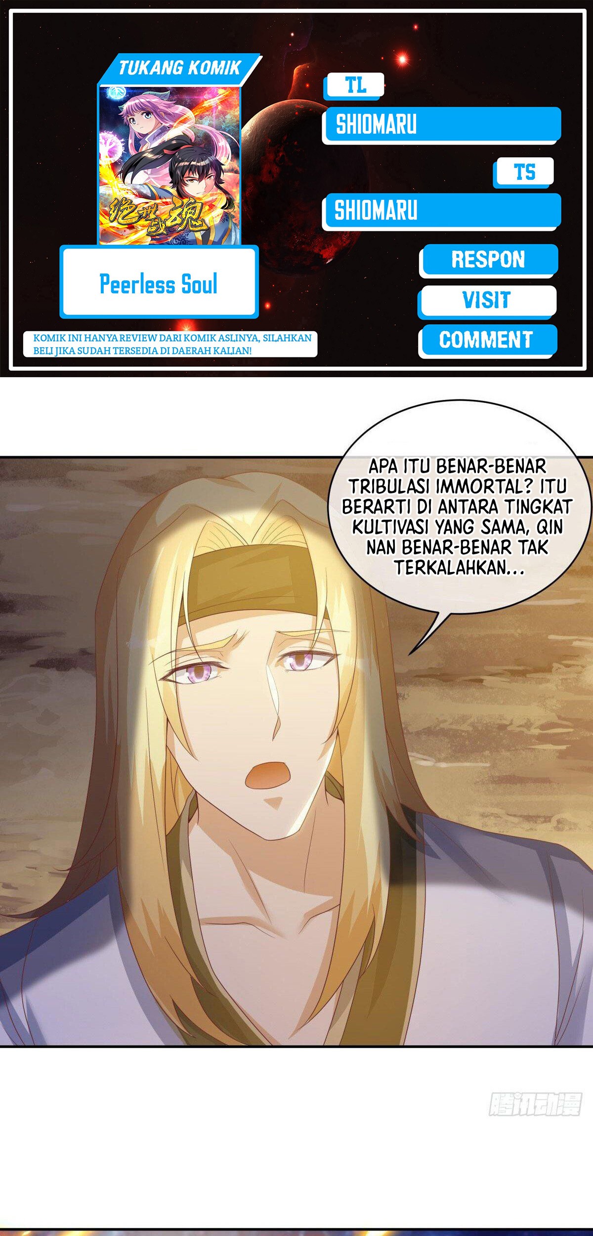 Komik Peerless Soul Chapter 654 gambar 1