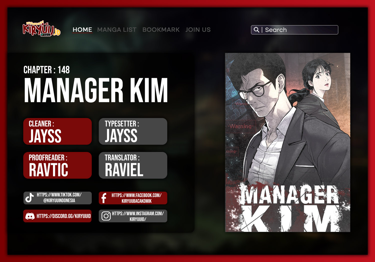 Komik Manager Kim Chapter 148 gambar 1