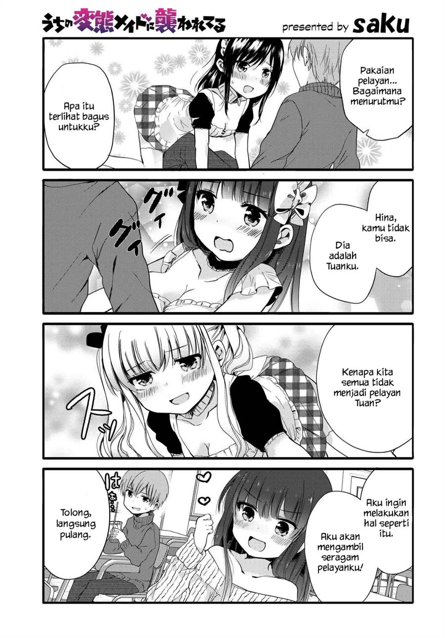 Komik Uchi no Hentai Maid ni Osowareteru Chapter 55 gambar 1