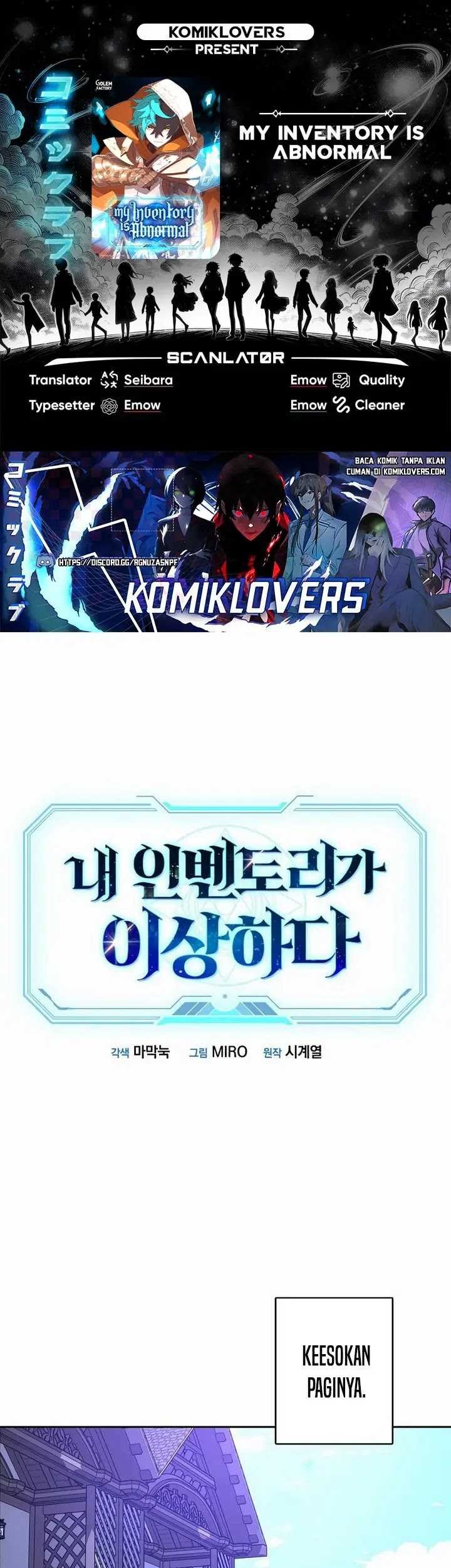 Komik My Inventory is Abnormal Chapter 28 gambar 1
