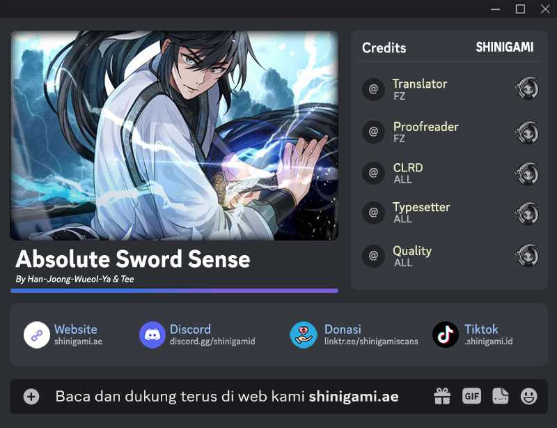 Komik Absolute Sword Sense Chapter 93 gambar 1