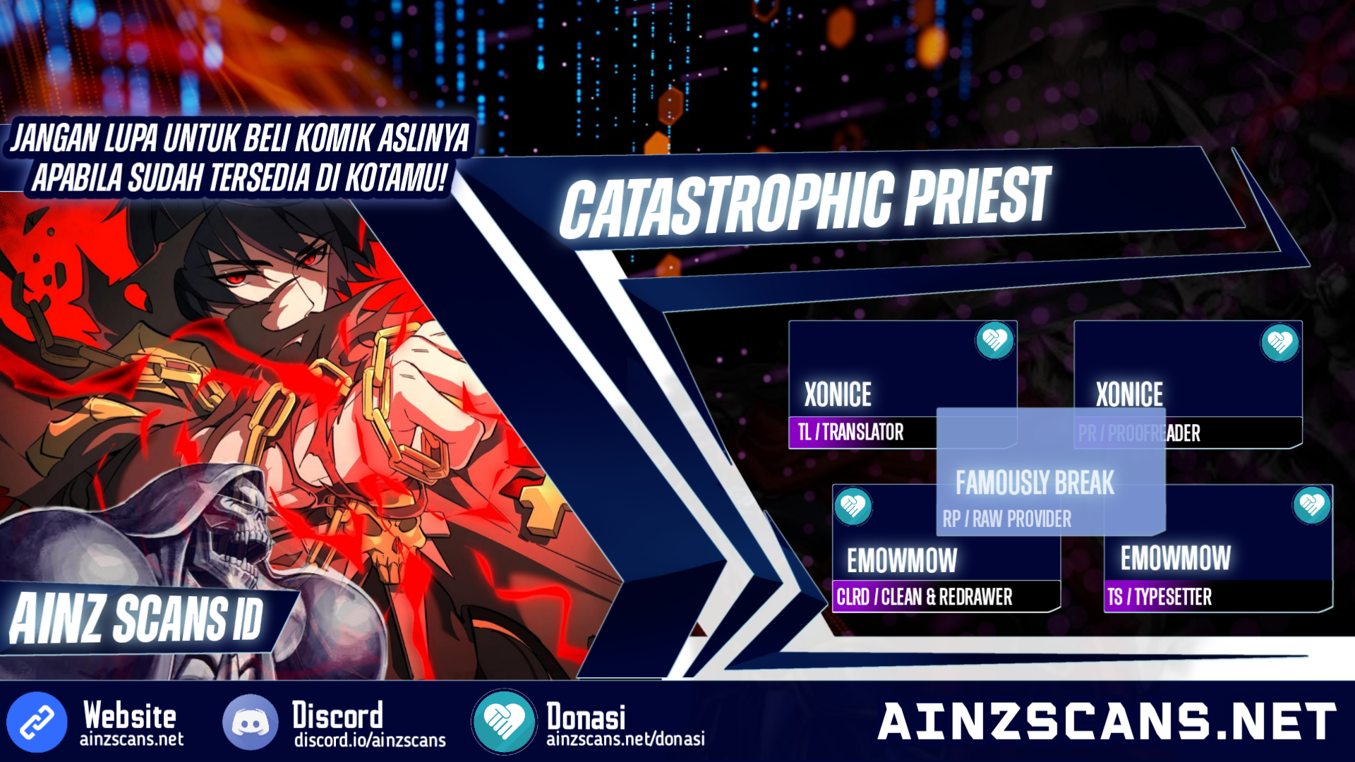 Komik Catastrophic Priest Chapter 17 gambar 1