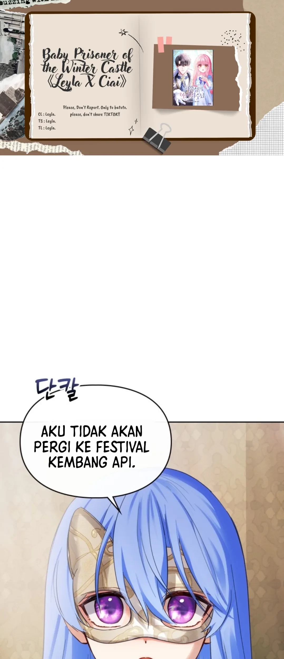 Komik Baby Prisoner of Winter Castle Chapter 23 gambar 1