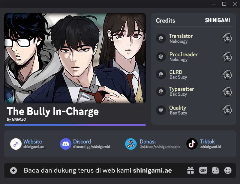Komik The Bully In Charge Chapter 110 gambar 1