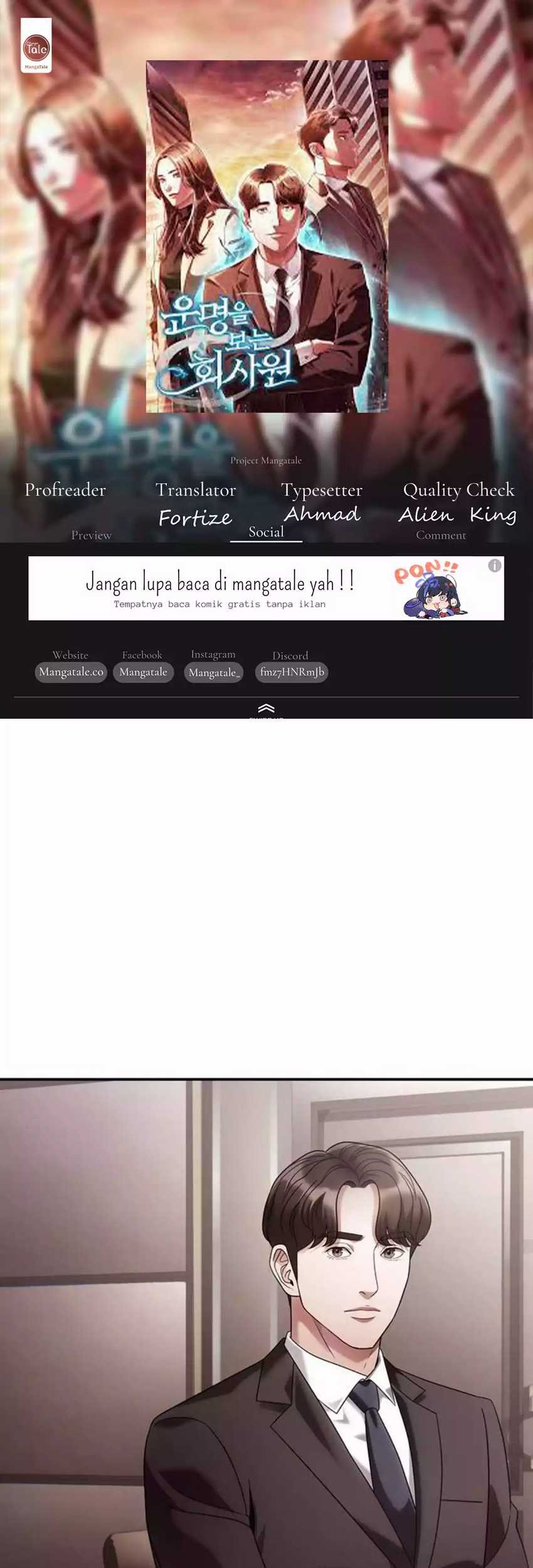 Komik Office Worker Who Sees Fate Chapter 89 gambar 1