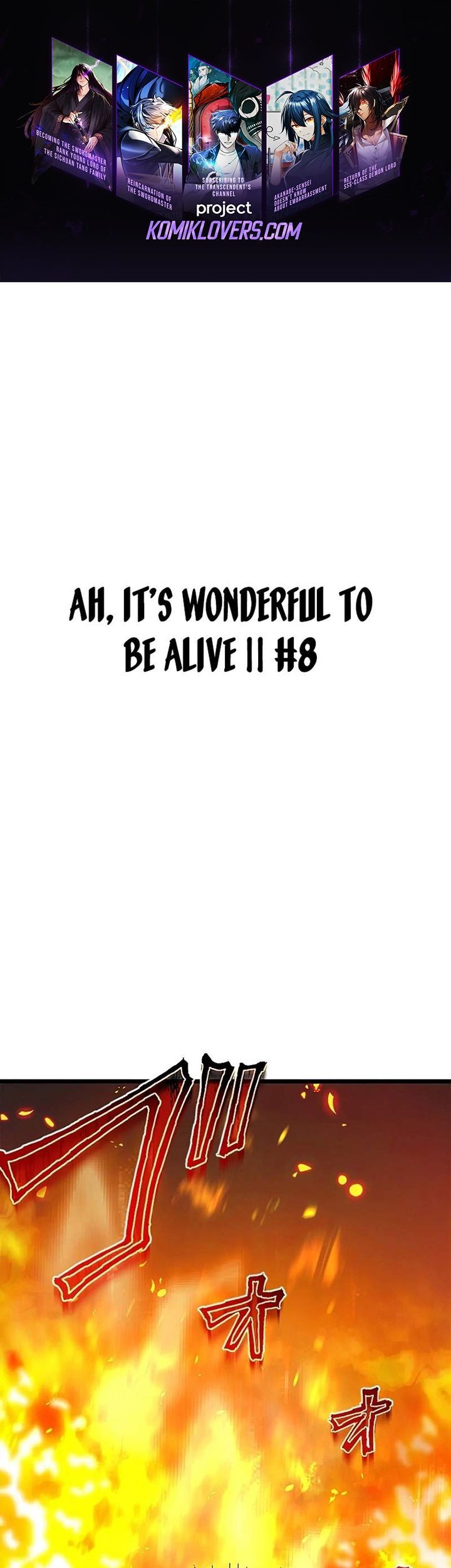 Manga Ah, It’s Wonderful To Be Alive Chapter 08 gambar 2