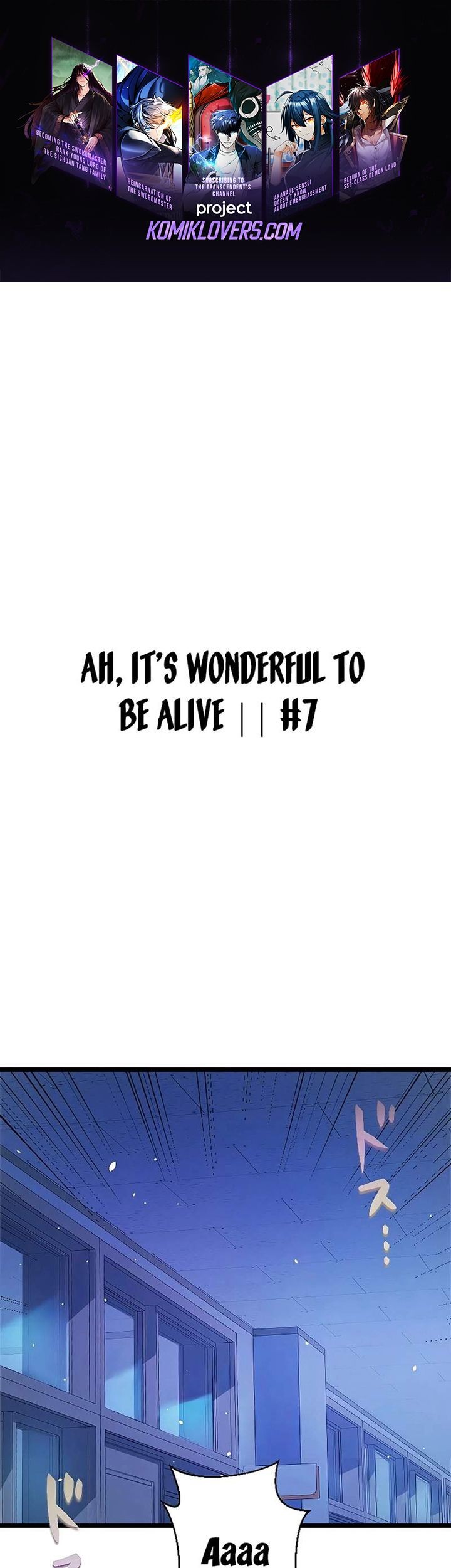 Manga Ah, It’s Wonderful To Be Alive Chapter 07 gambar 2