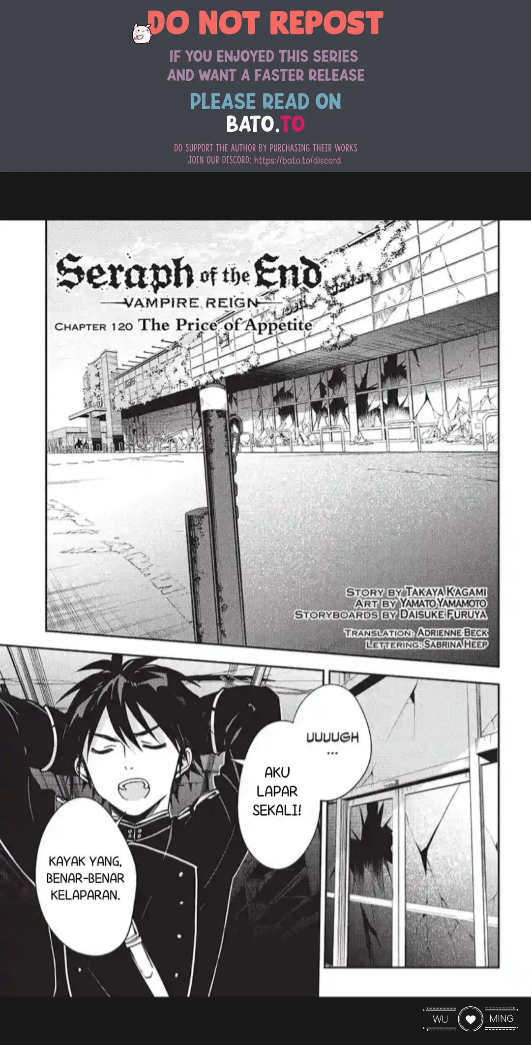 Komik Owari no Seraph Chapter 120 gambar 1