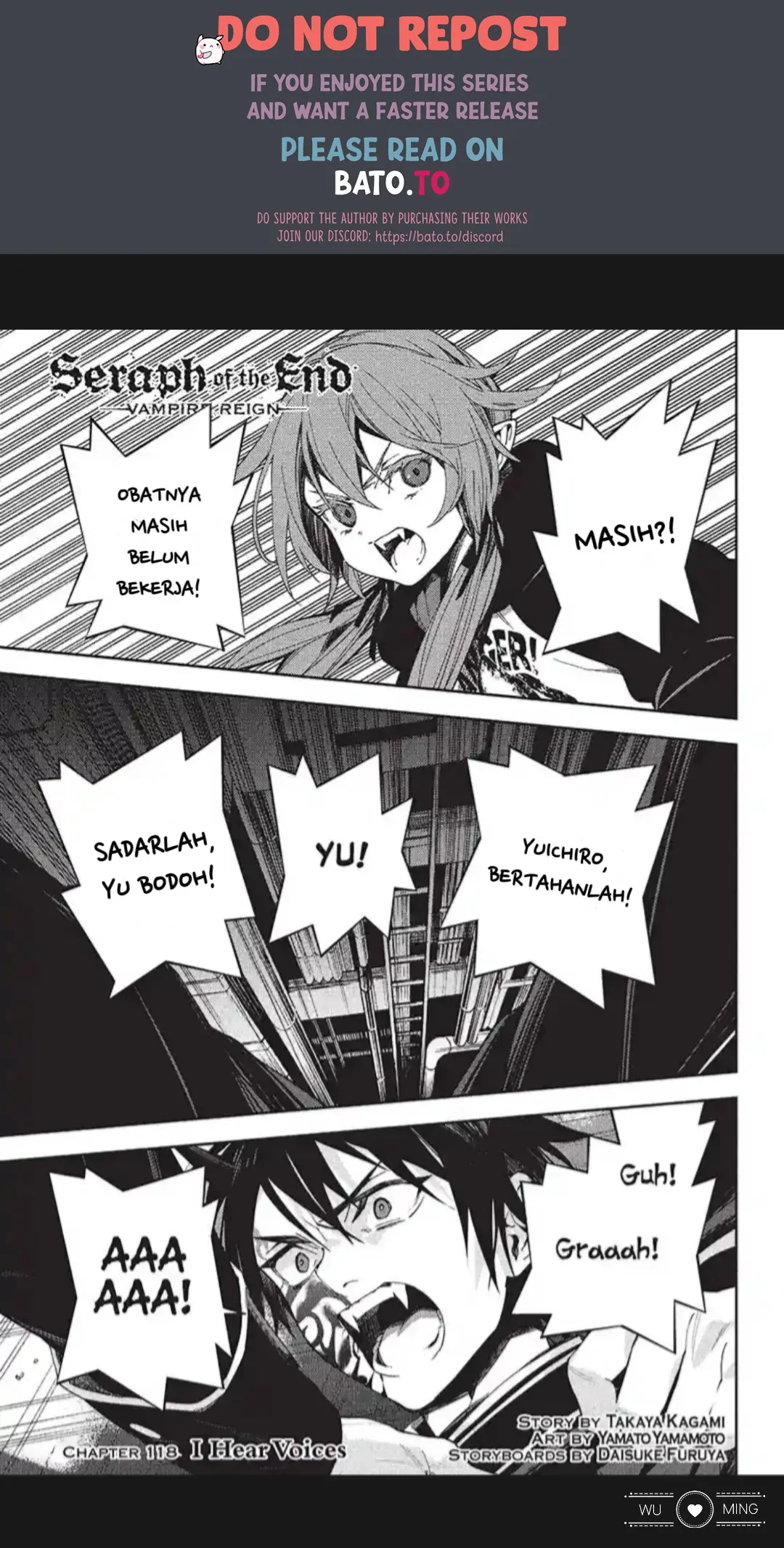 Komik Owari no Seraph Chapter 118 gambar 1