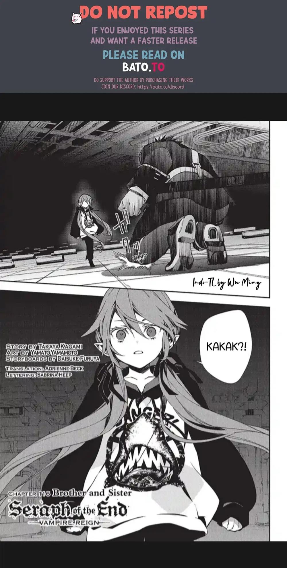 Komik Owari no Seraph Chapter 116 gambar 1