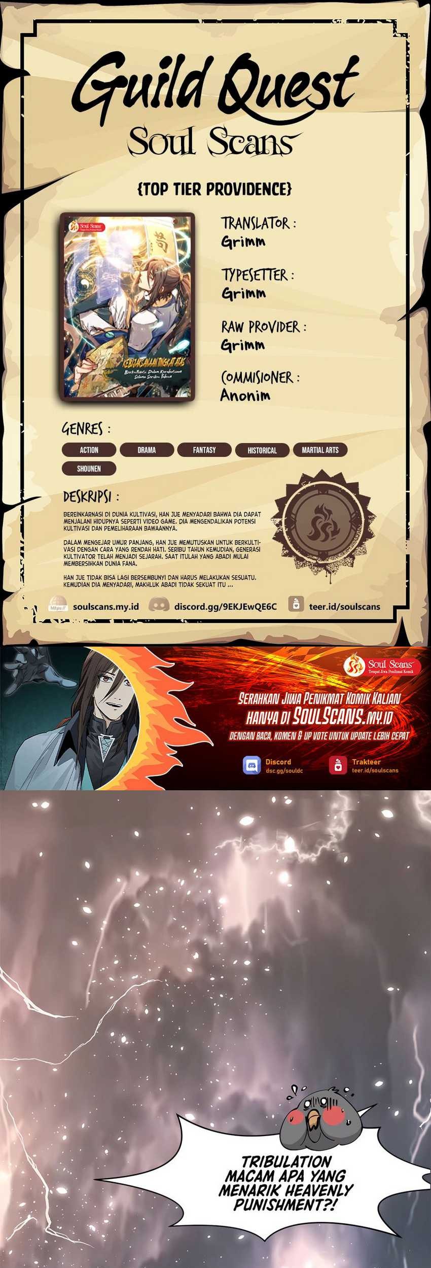 Komik Top Tier Providence: Secretly Cultivate for a Thousand Years Chapter 174 gambar 1