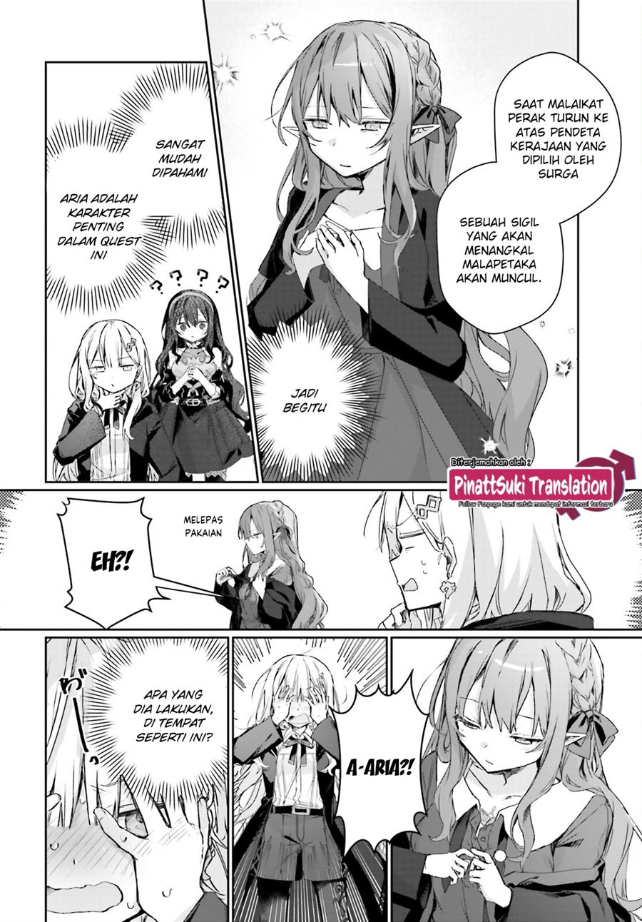 Astral Online – Maou no Noroi de Saikyou Bishoujo ni natta Ore, Saijaku Shoku da ga Cheat Skill de Chou Seichou shite Musou suru Chapter 14 - Halaman 9