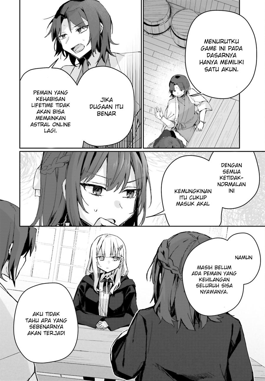 Astral Online – Maou no Noroi de Saikyou Bishoujo ni natta Ore, Saijaku Shoku da ga Cheat Skill de Chou Seichou shite Musou suru Chapter 10 - Halaman 4