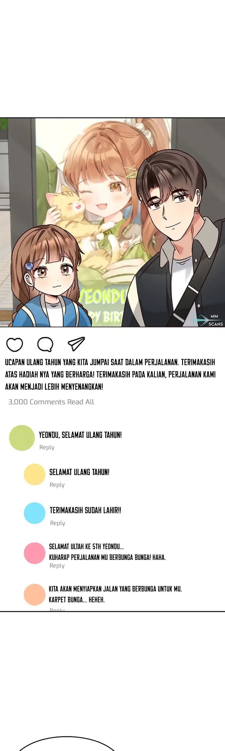Manhwa I Become a Fool When It Comes to My Daughter Chapter 150 gambar 2