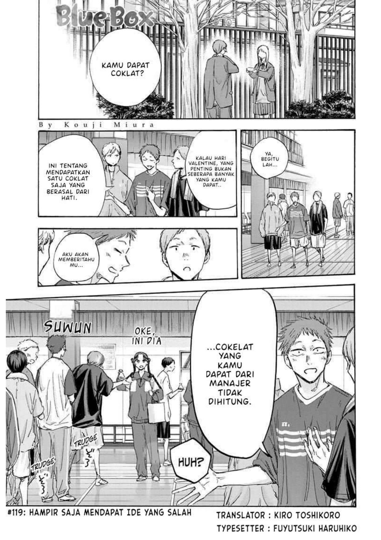 Komik Ao no Hako Chapter 119 gambar 1