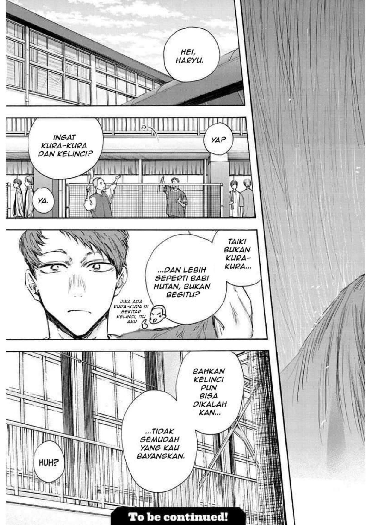 Ao no Hako Chapter 116 - Halaman 19
