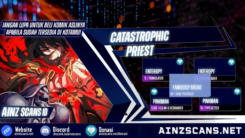 Komik Catastrophic Priest Chapter 18 gambar 1