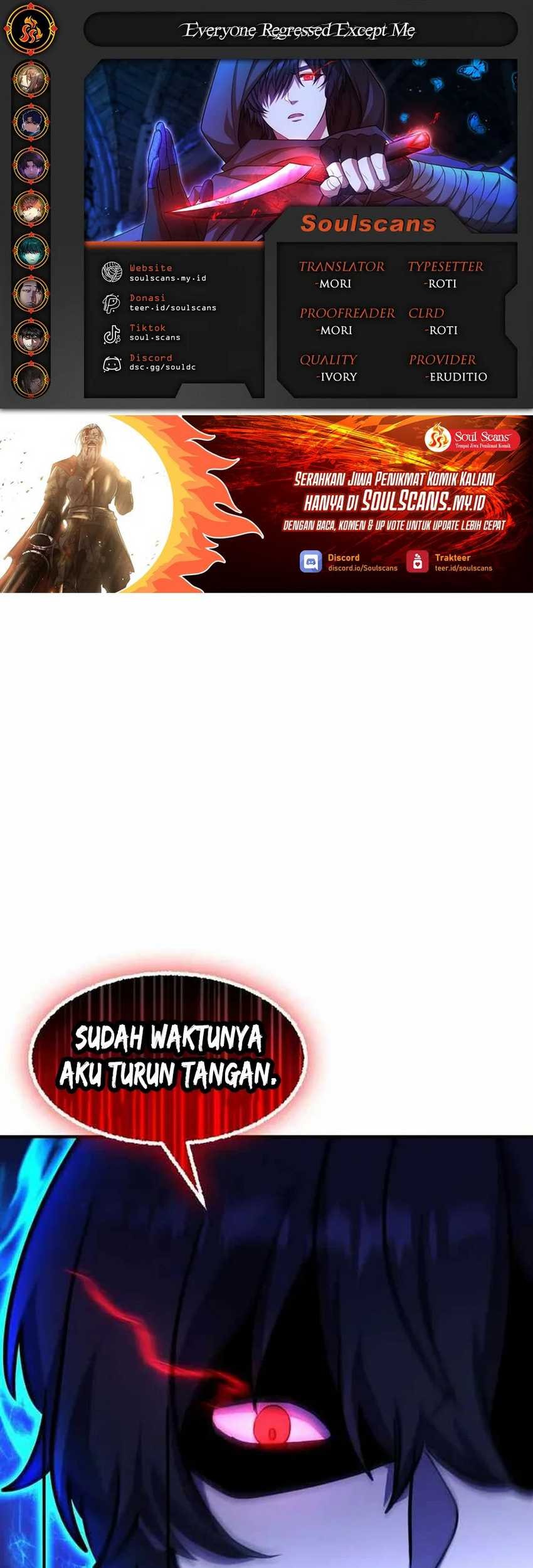 Komik Everyone Regressed Except Me Chapter 36 gambar 1