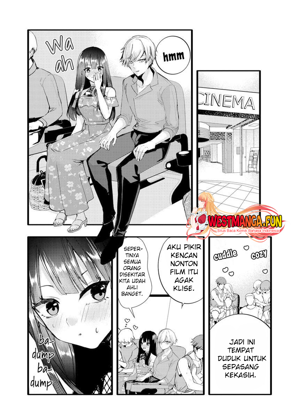Chiteki de Cool na Kouhai Bijo, Ore no Kai Neko ni naru Chapter 25 - Halaman 7
