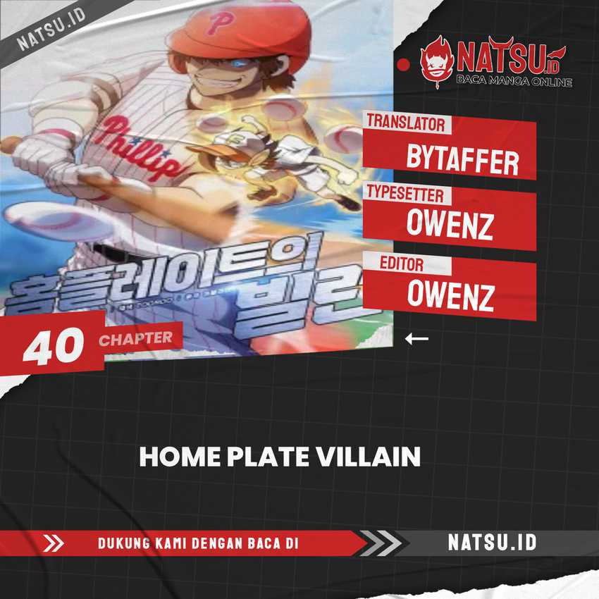 Komik Home Plate Villain Chapter 40 gambar 1