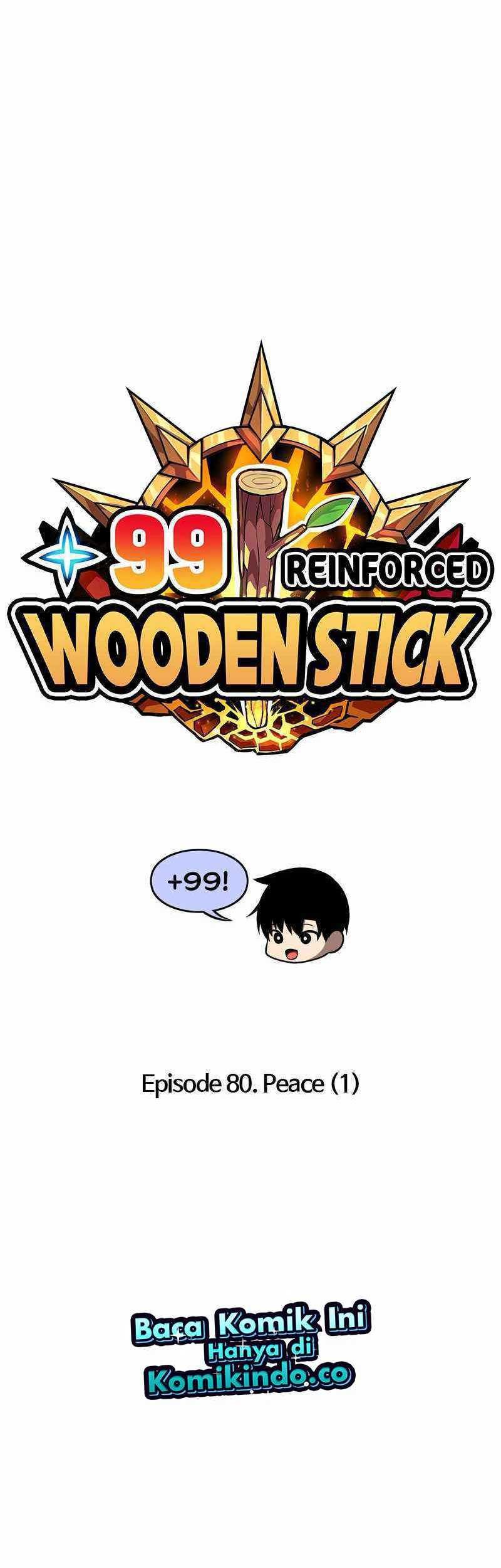 +99 Wooden Stick Chapter 80 - Halaman 24