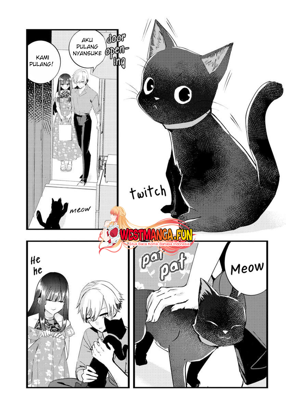 Chiteki de Cool na Kouhai Bijo, Ore no Kai Neko ni naru Chapter 26 - Halaman 2