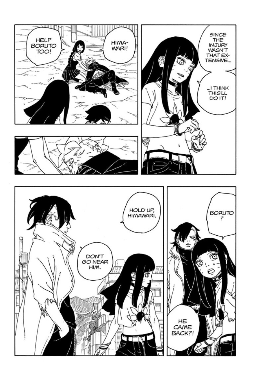 Boruto: Two Blue Vortex Chapter 13 - Halaman 34