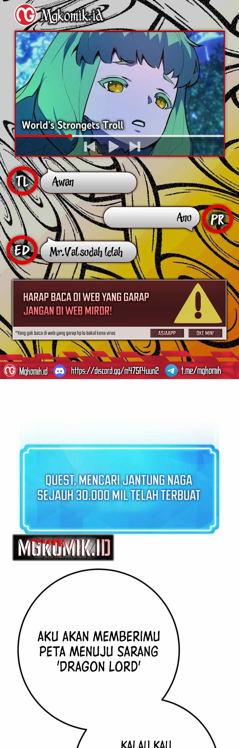 Komik The Game’s Greatest Troll Chapter 97 gambar 1
