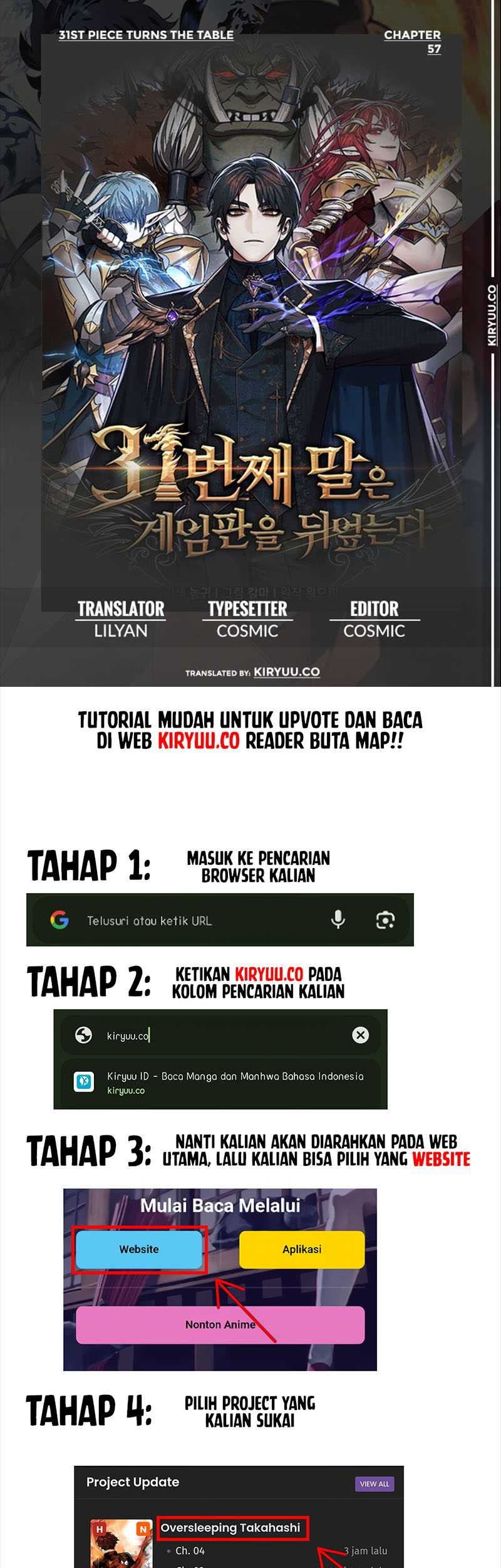 Komik The 31st Piece Turns the Tables Chapter 57 gambar 1