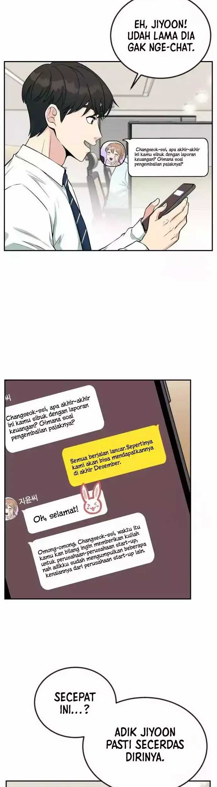 Manhwa Reincarnated as a New Employee Chapter 32 gambar 2