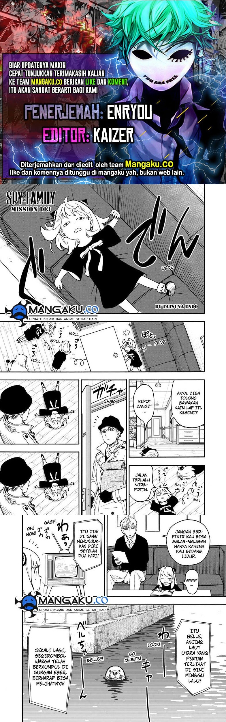 Komik Spy X Family Chapter 103 gambar 1