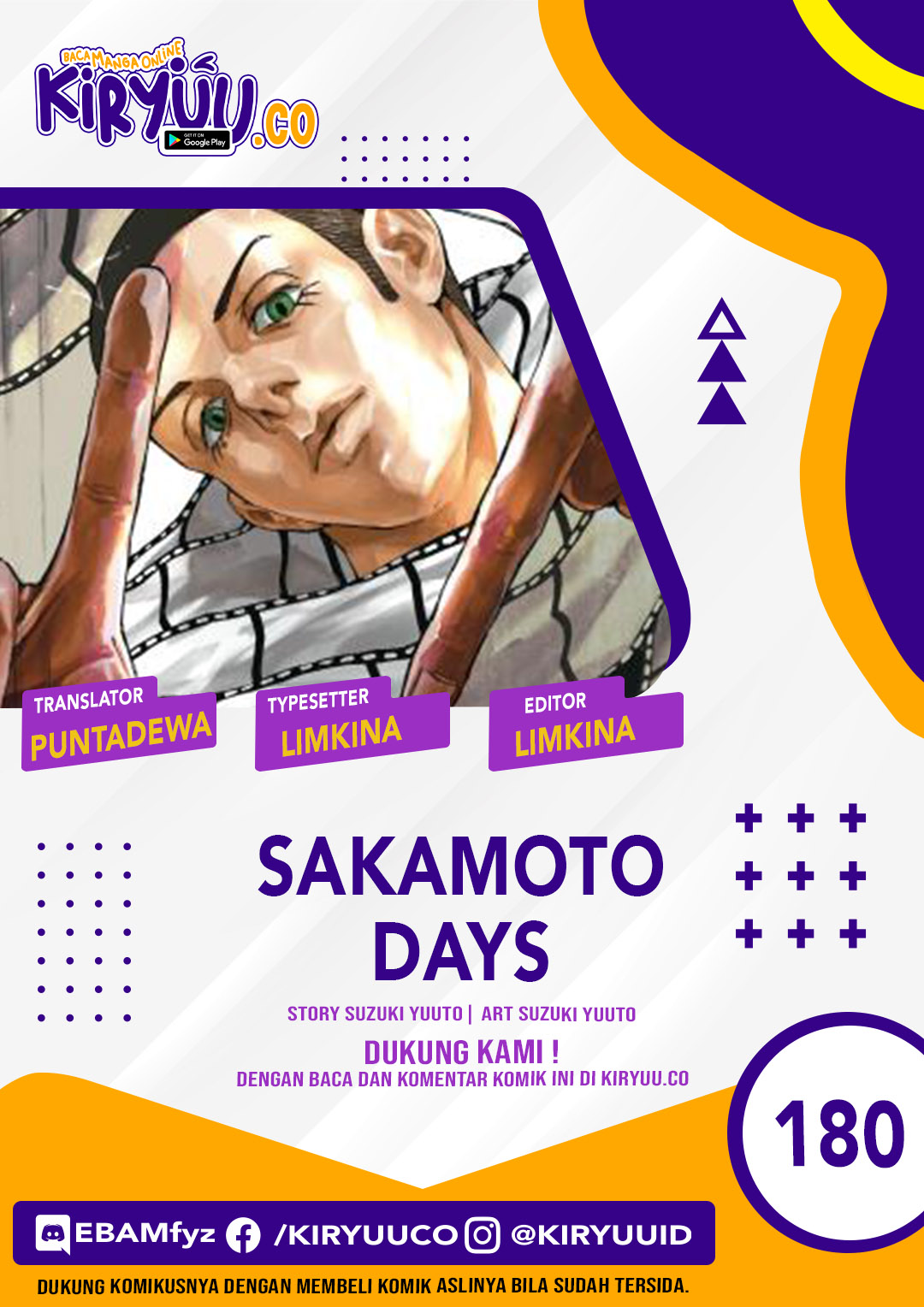 Komik Sakamoto Days Chapter 180 gambar 1
