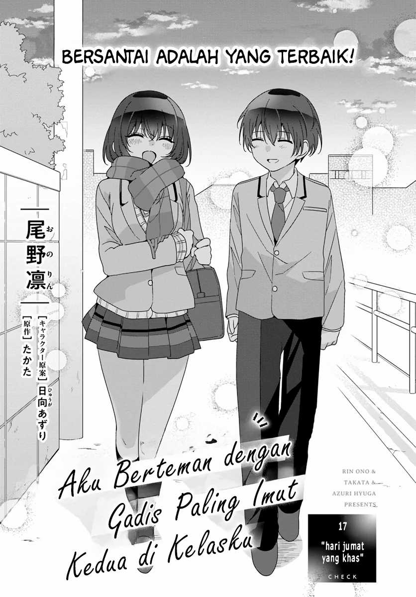 Manga Class de 2 Banme ni Kawaii Onna no Ko to Tomodachi ni Natta Chapter 17 gambar 2