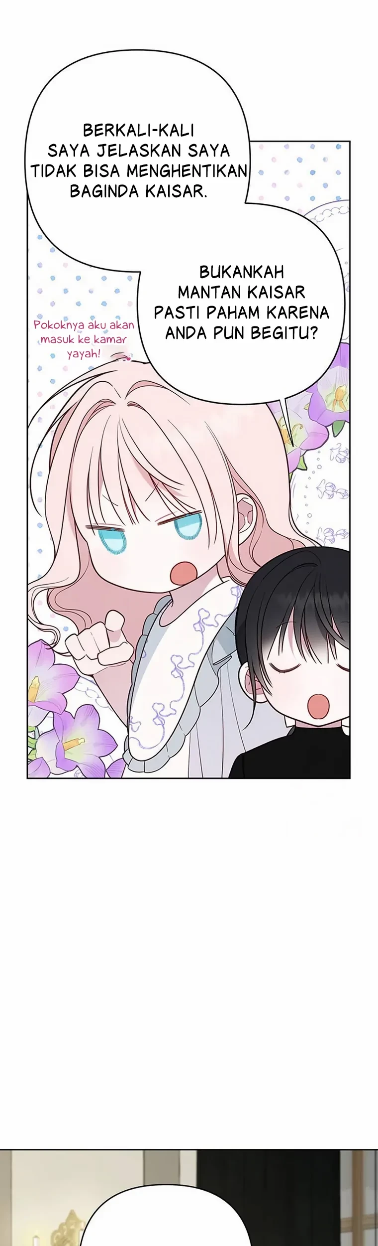 Baby Tyrant Chapter 73 - Halaman 54