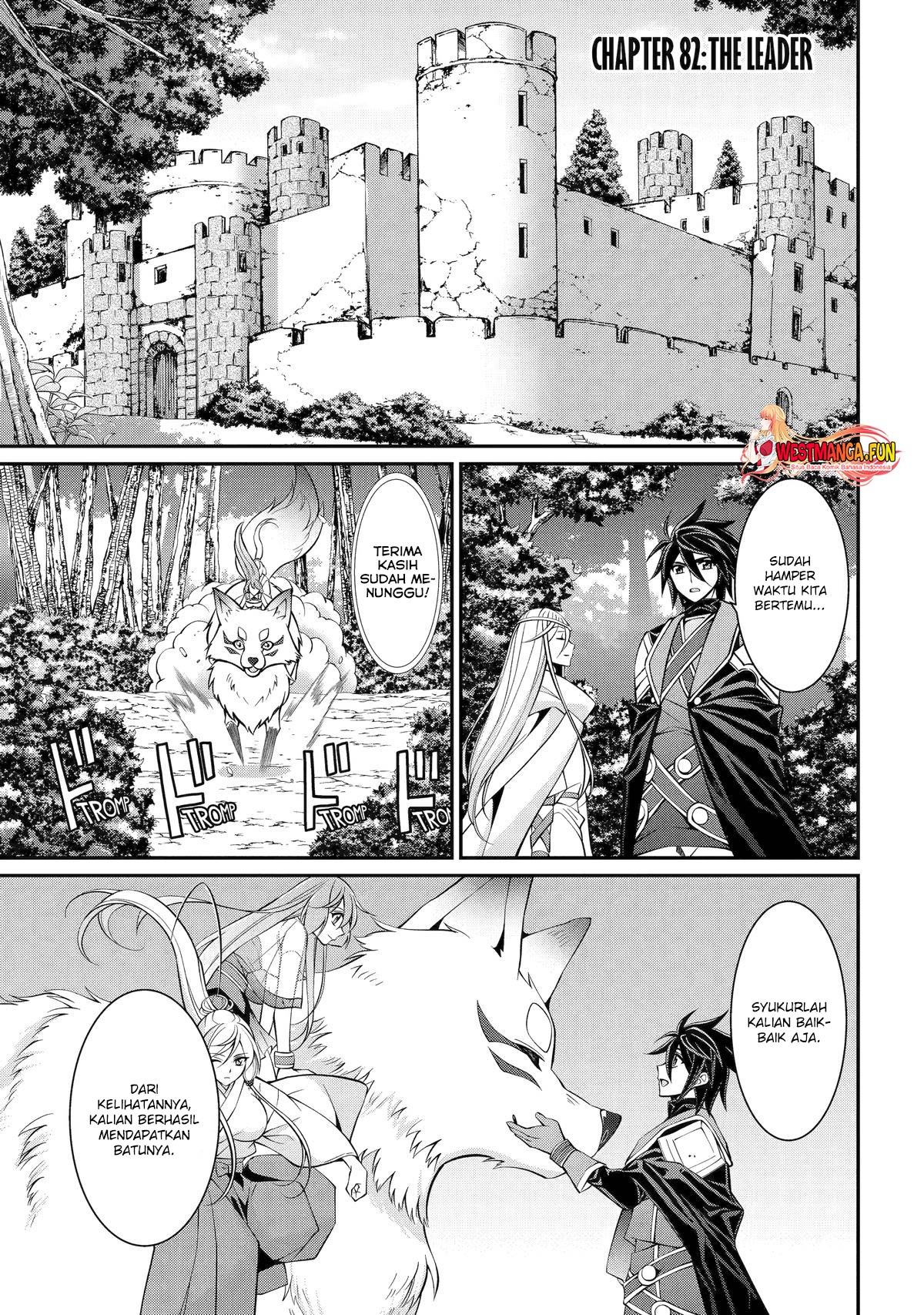 Manga Shikkoku tsukai no saikyo yusha nakama zen’in ni uragira retanode saikyo no mamono Chapter 82 gambar 2