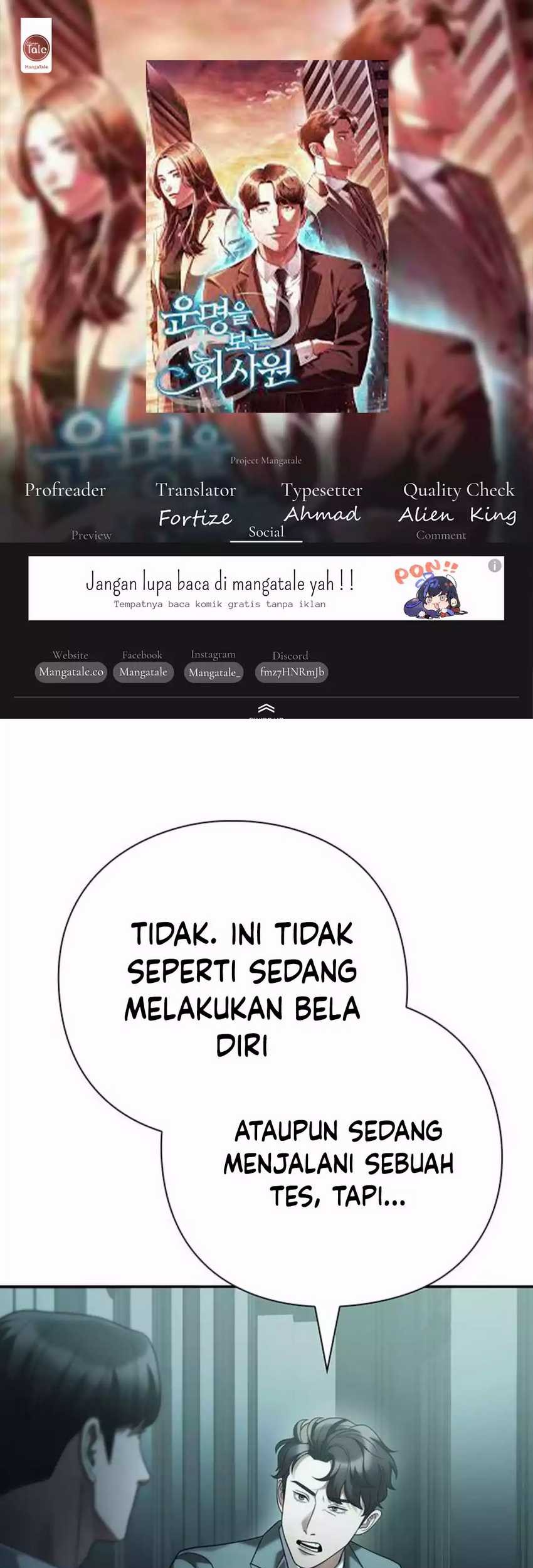 Komik Office Worker Who Sees Fate Chapter 93 gambar 1