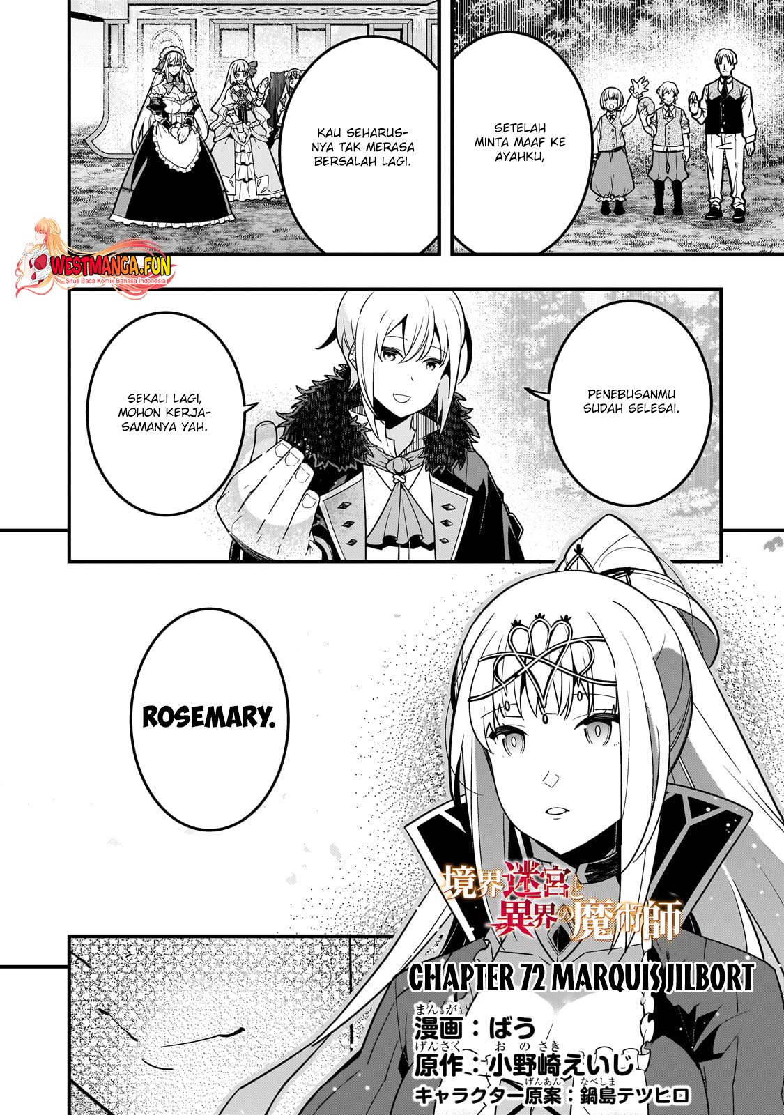 Manga Kyoukai Meikyuu to Ikai no Majutsushi Chapter 72 gambar 2