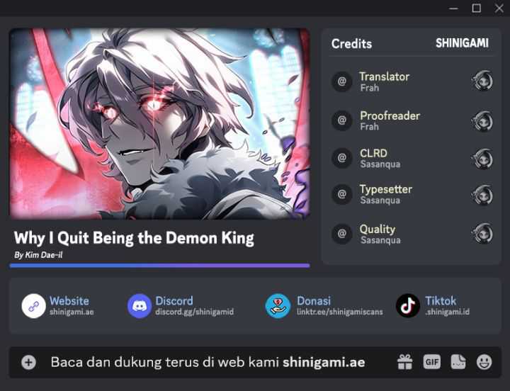 Komik Why I Quit Being The Demon King Chapter 30 gambar 1