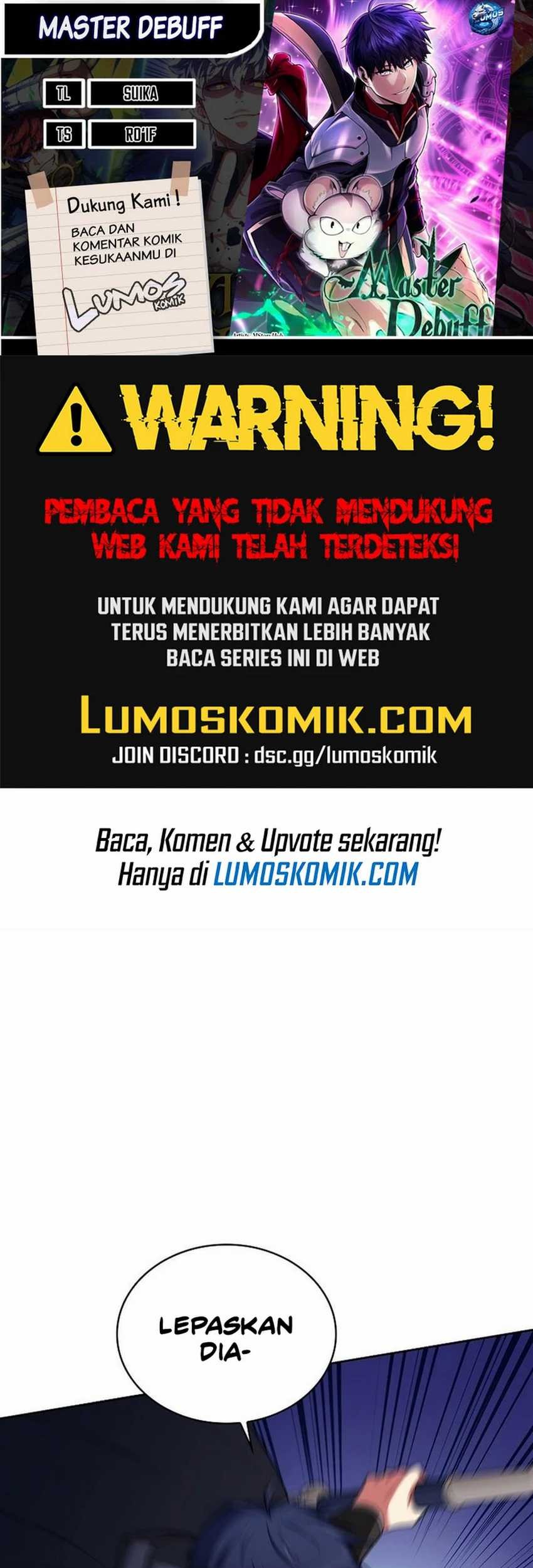 Debuff Master Chapter 32 halaman 1