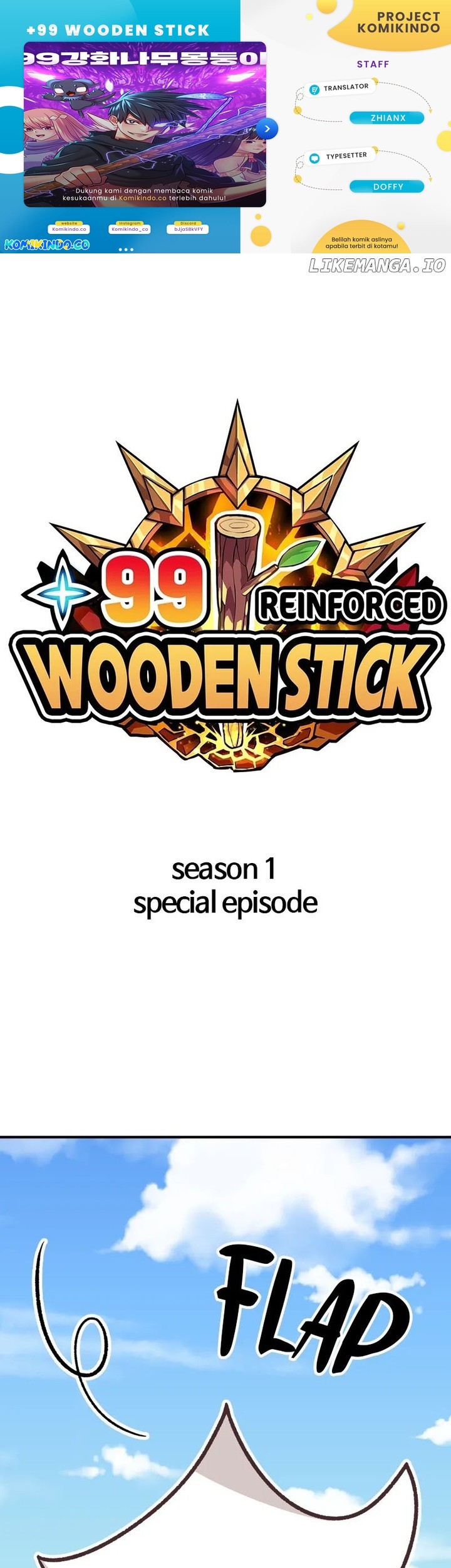 Komik +99 Wooden Stick Chapter 86 gambar 1