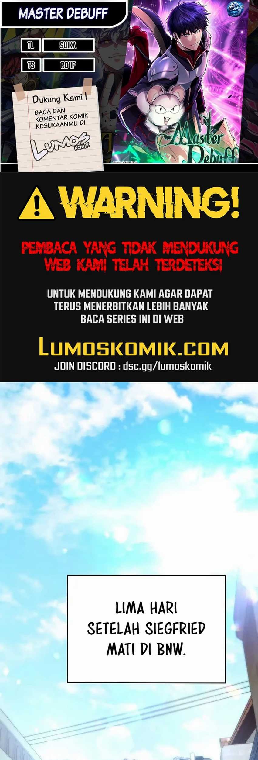 Debuff Master Chapter 33 halaman 1