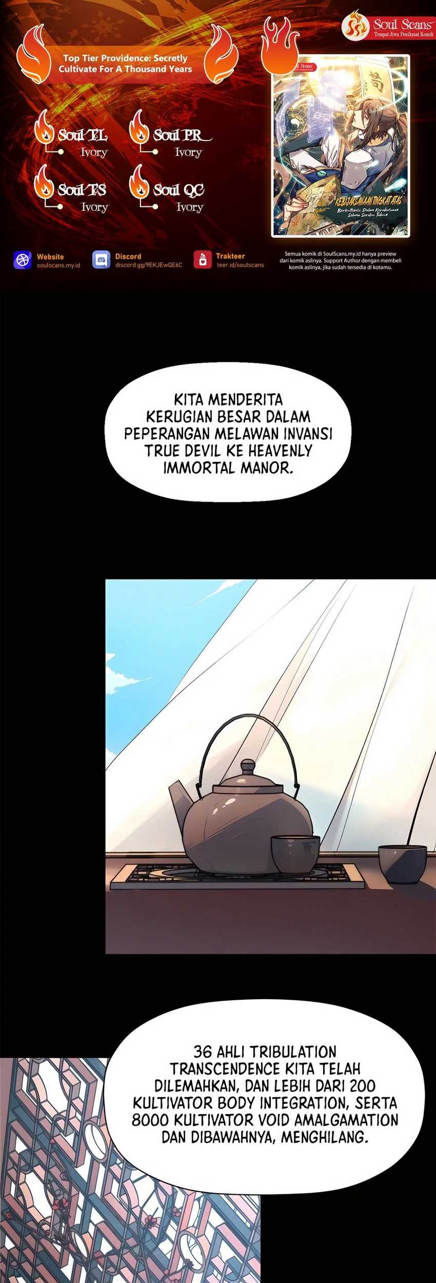 Komik Top Tier Providence: Secretly Cultivate for a Thousand Years Chapter 179 gambar 1