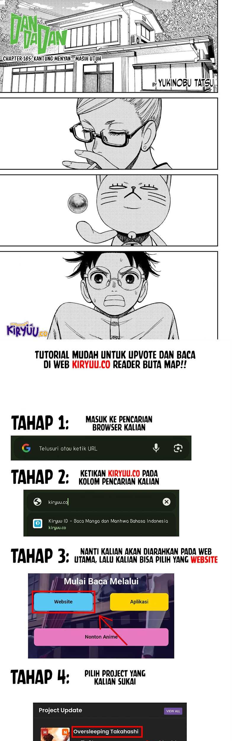 Manga DANDADAN Chapter 165 gambar 2