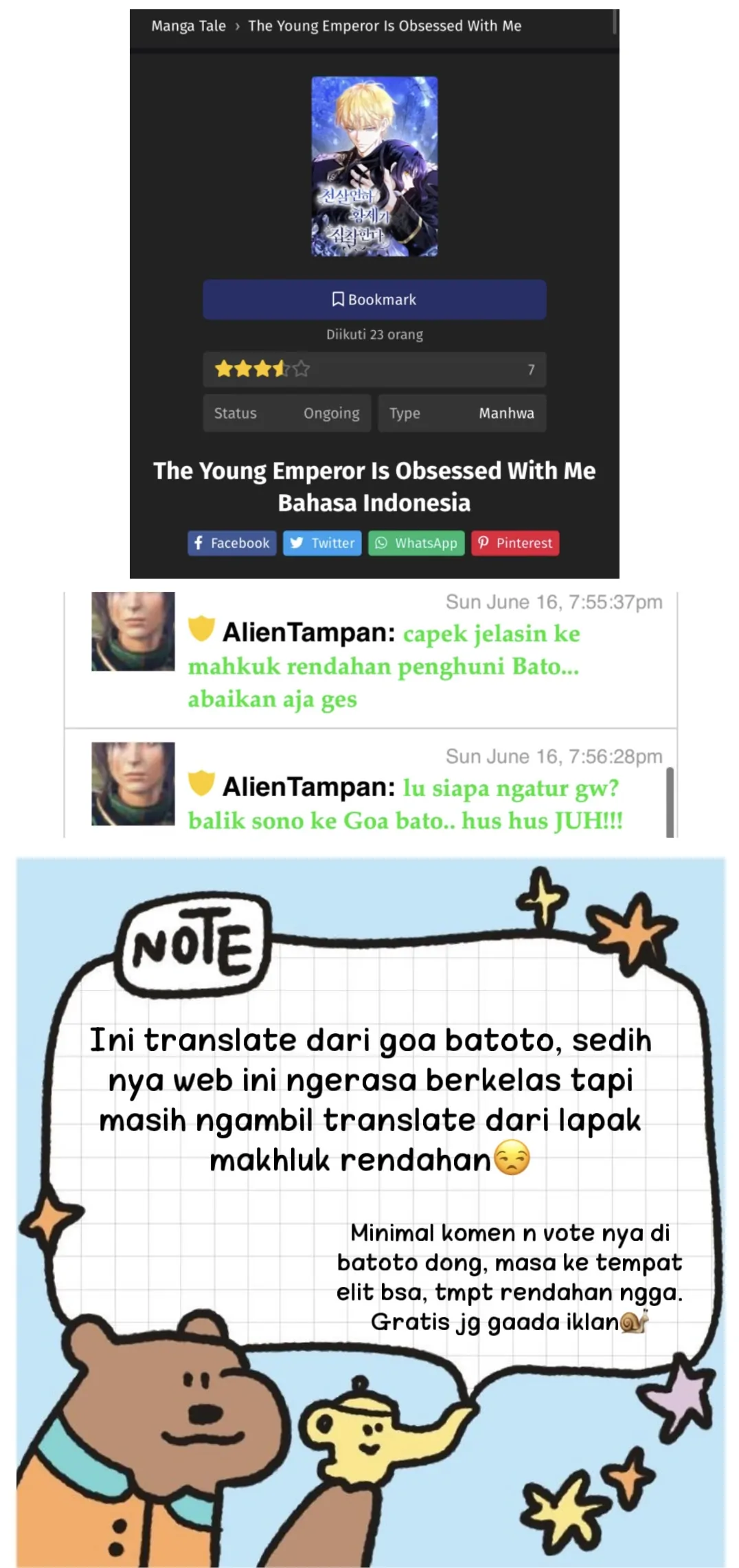 Komik The Young Emperor Is Obsessed With Me Chapter 22 gambar 1