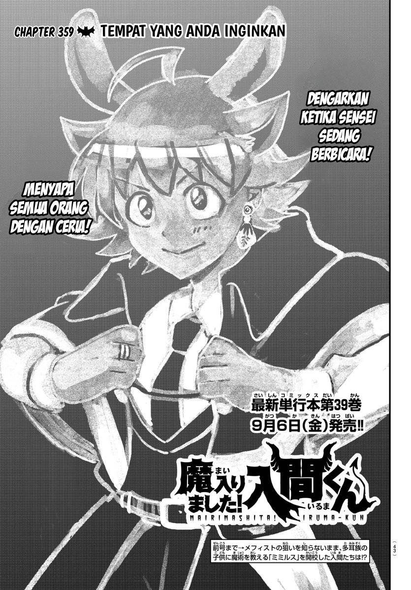Manga Mairimashita! Iruma-kun Chapter 359 gambar 2